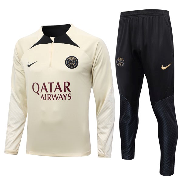 Sudadera De Training Paris Saint Germain 2023 2024 Amarillo